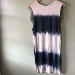 Tie-dye tank dress